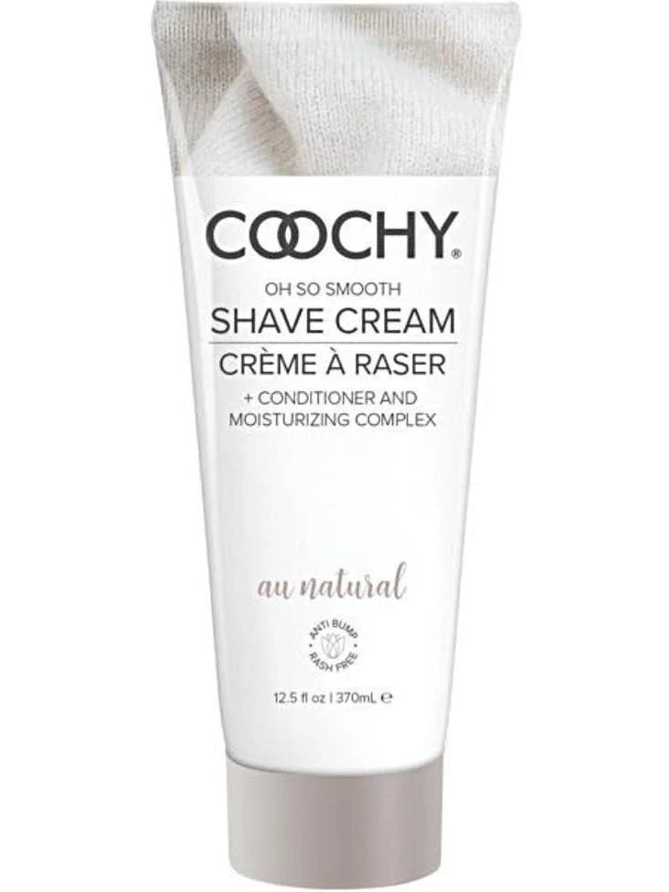 Coochy-parranajovoide - 12.5 oz Au Natural | Hellävarainen parranajovoide herkälle iholle