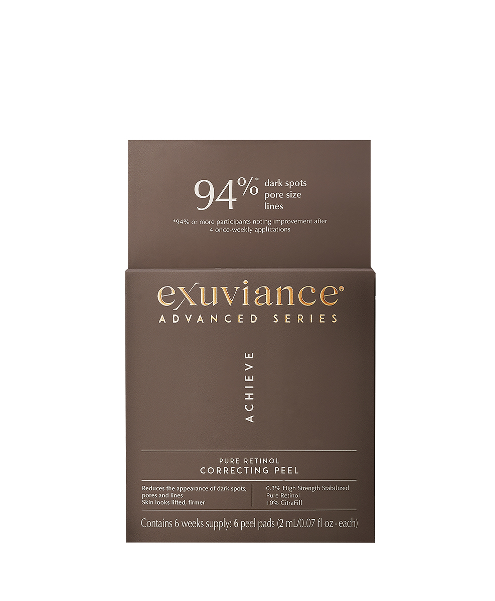 Exuviance Pure Retinol Correcting Peel, Retinol-kuorintaliinat 6 kpl