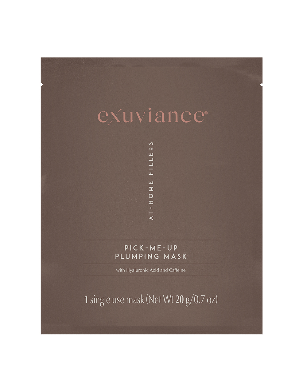 Exuviance Pick Me Up – Plumping Mask, kosteuttava sheet-naamio, 1 kpl