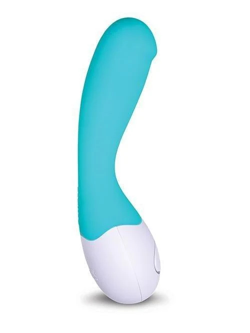 OhMiBod Lovelife Cuddle G-pistehierontalaite - turkoosi, 7 värähtelykuviota, USB-ladattava, roiskevesitiivis
