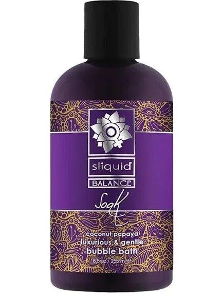 Sliquid Balance Coconut Papaya -kylpytuote – 8.5 unssia vaahtoavaa kylpyä ylelliseen kosteuttavaan kokemukseen