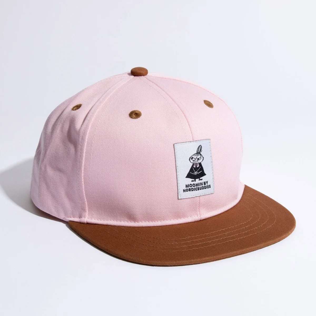 Muumi Pikku Myy -lippalakki lapselle, Pinkkiruskea