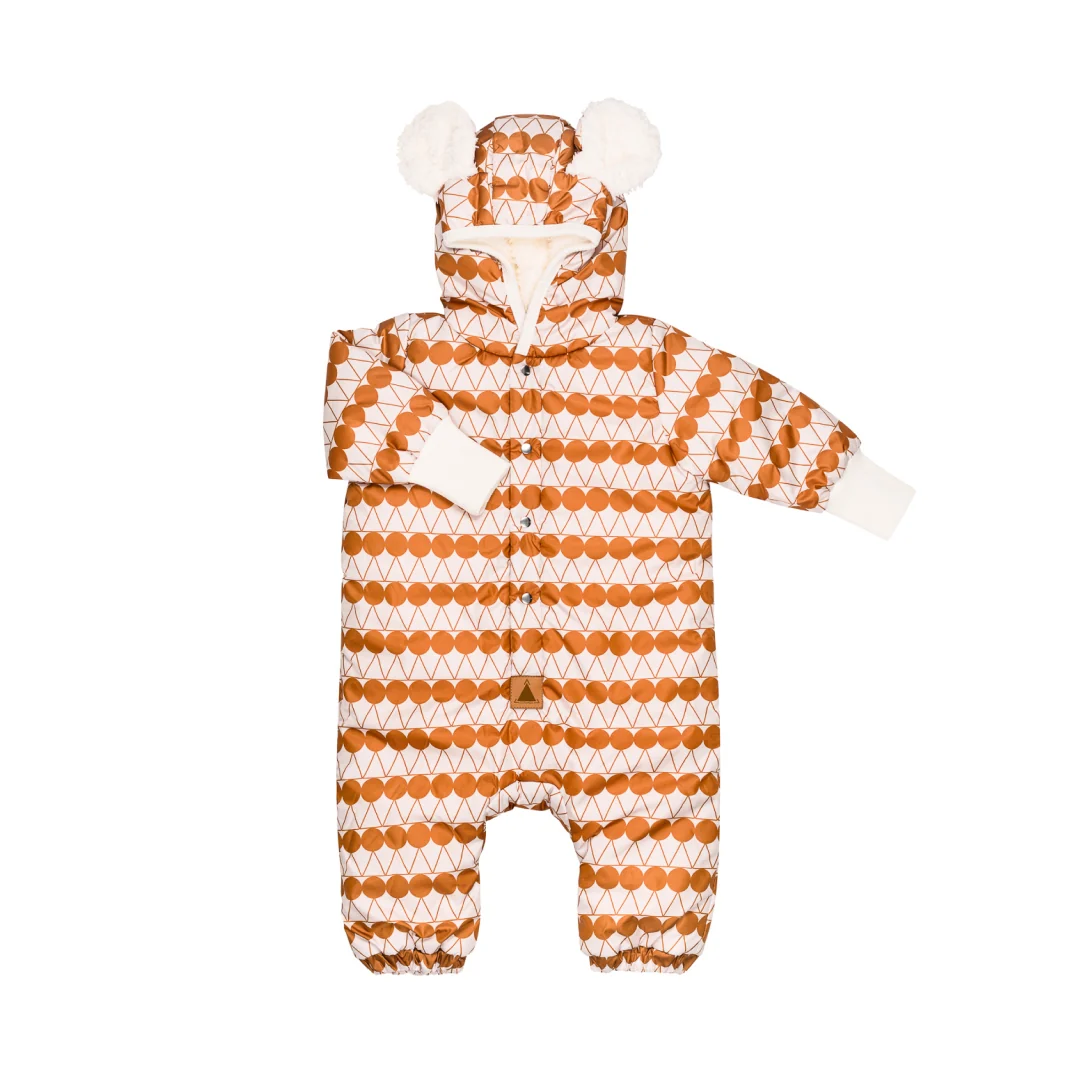 Talvihaalari teddyvuorella, oranssit pilkut